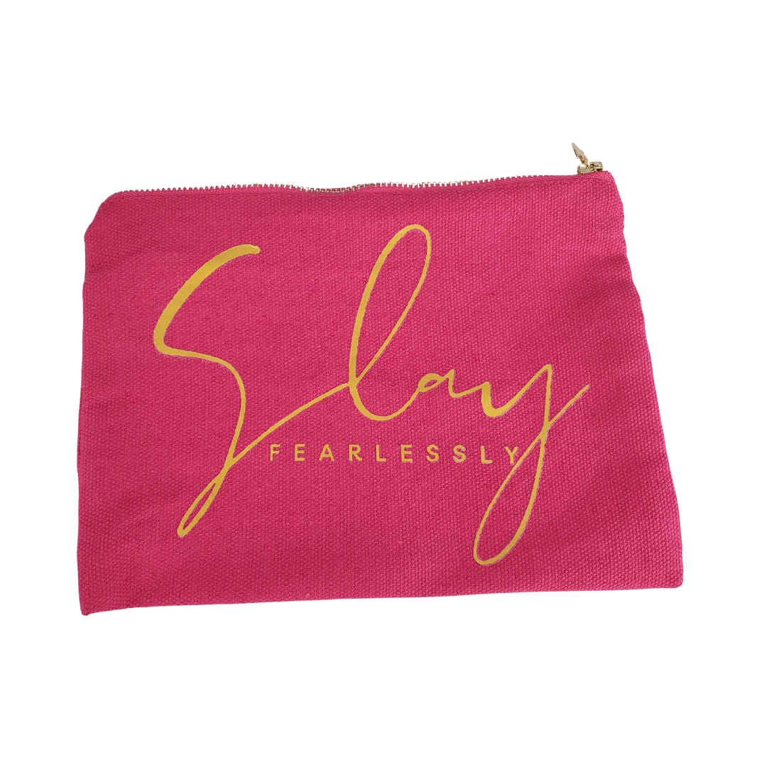 Slay Fearlessly Cosmetic Bag